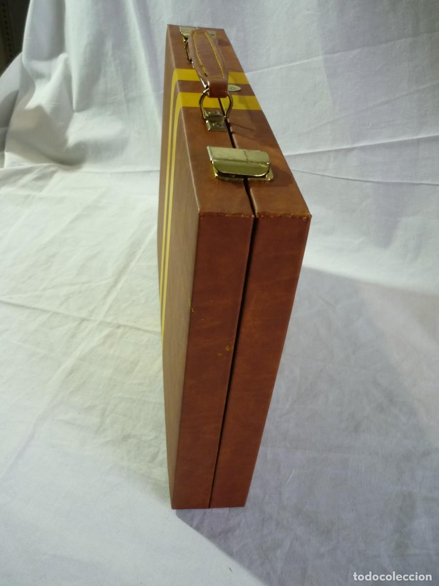 Juegos de mesa: Malet&iacute;n Backhammon deluxe, sin uso - Foto 8