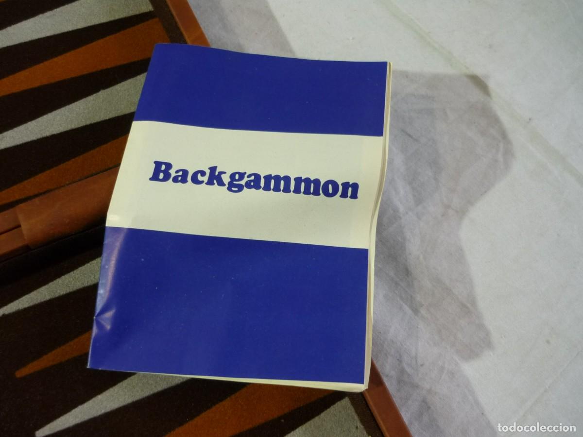 Juegos de mesa: Malet&iacute;n Backhammon deluxe, sin uso - Foto 11