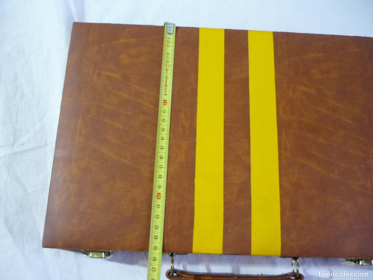 Juegos de mesa: Malet&iacute;n Backhammon deluxe, sin uso - Foto 17