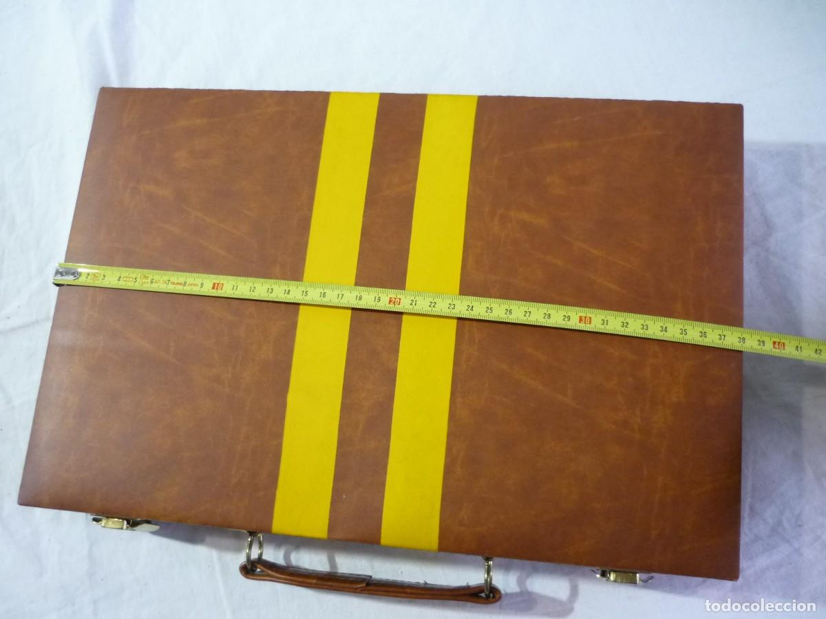 Juegos de mesa: Malet&iacute;n Backhammon deluxe, sin uso - Foto 18