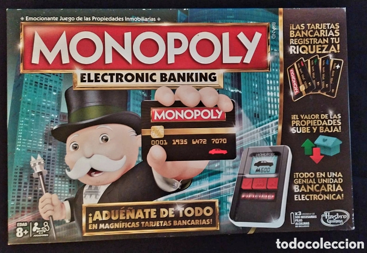 Juegos de mesa: MONOPOLY BANCO ELECTR&Oacute;NICO - Foto 1