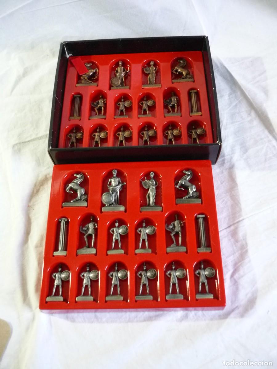 Juegos de mesa: Ajedrez Hel&eacute;nico en metal Chicco - Foto 5