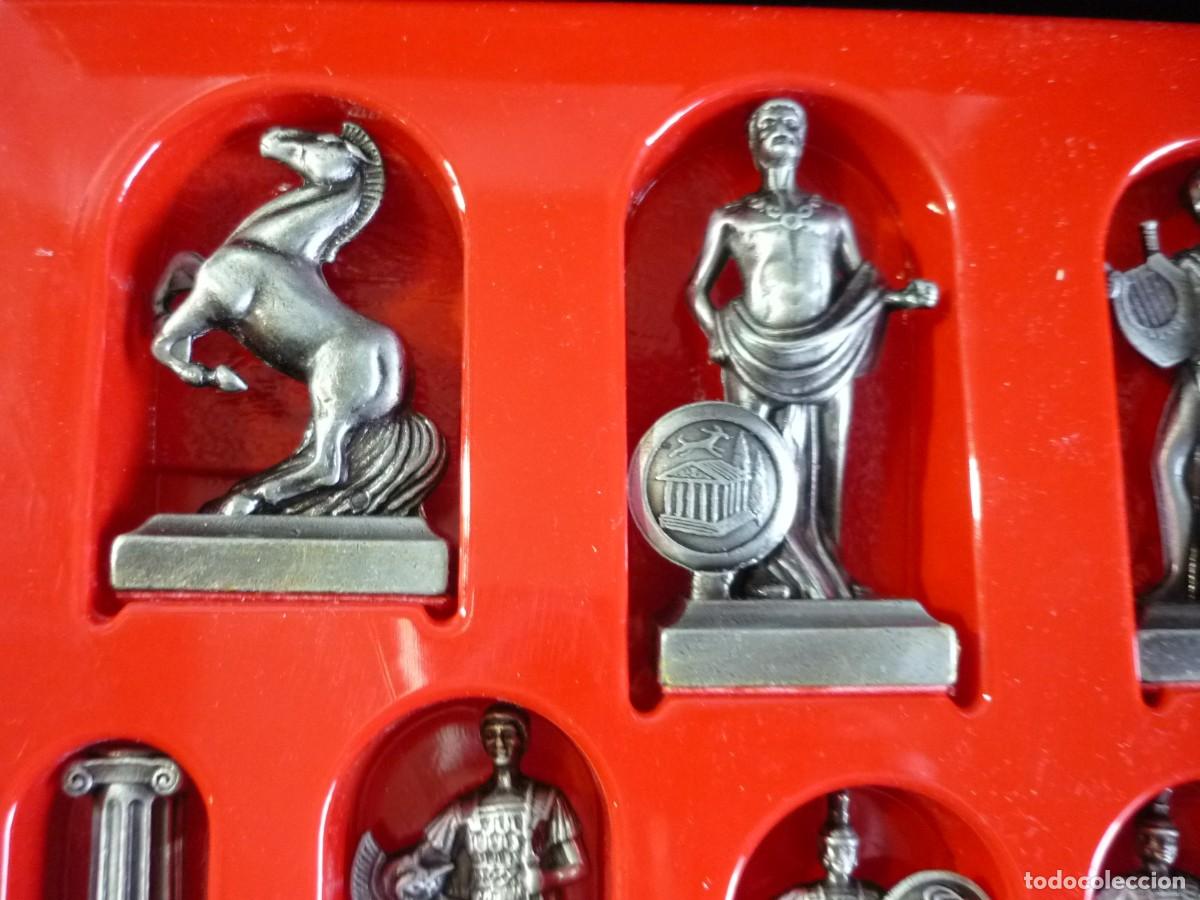 Juegos de mesa: Ajedrez Hel&eacute;nico en metal Chicco - Foto 8