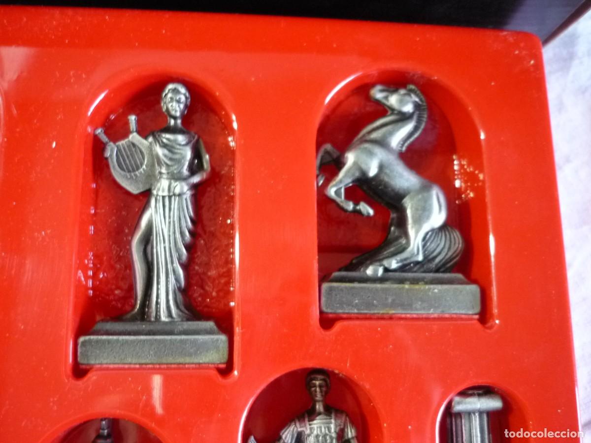 Juegos de mesa: Ajedrez Hel&eacute;nico en metal Chicco - Foto 9