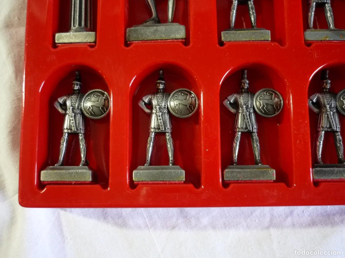 Juegos de mesa: Ajedrez Hel&eacute;nico en metal Chicco - Foto 12