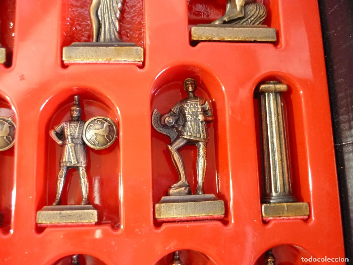 Juegos de mesa: Ajedrez Hel&eacute;nico en metal Chicco - Foto 17