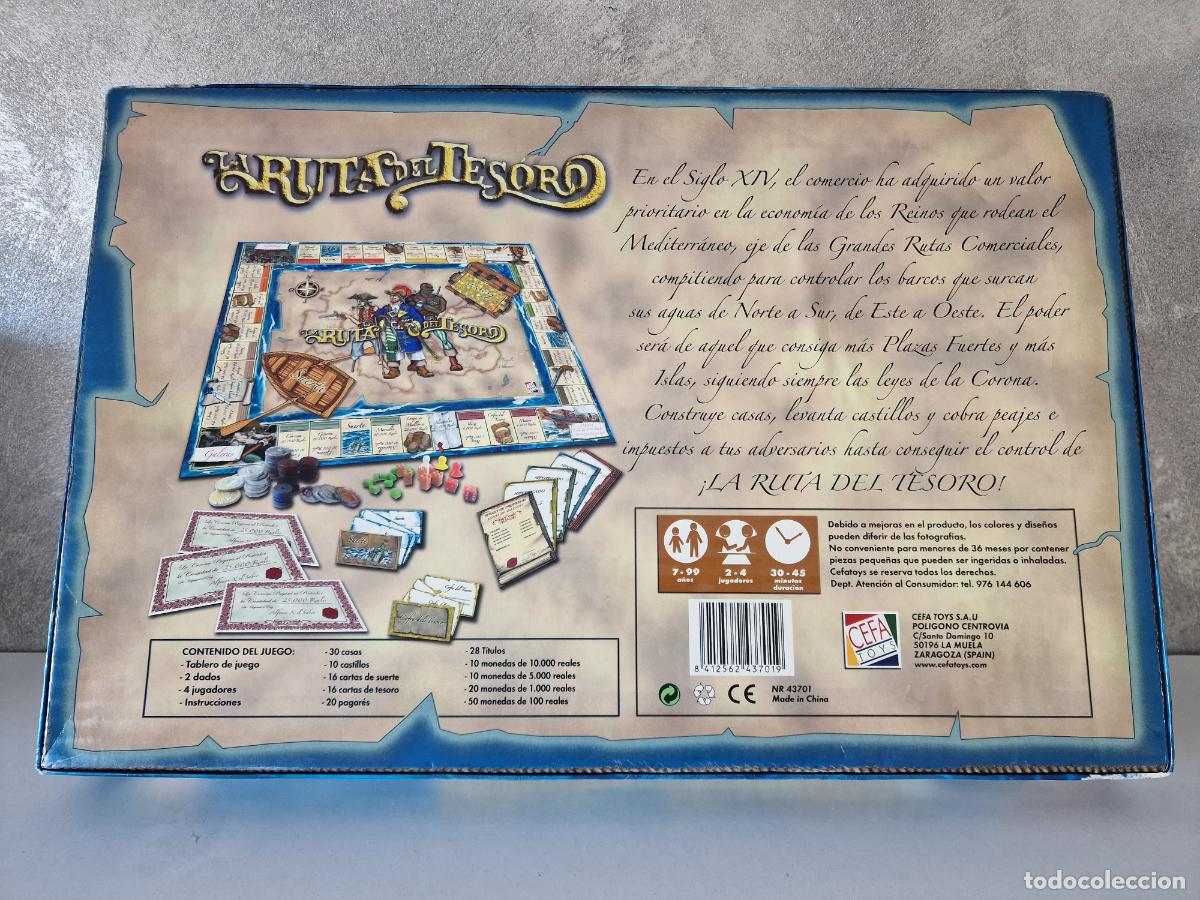 Juegos de mesa: LA RUTA DEL TESORO CEFA REEDICION NUEVO - Foto 2