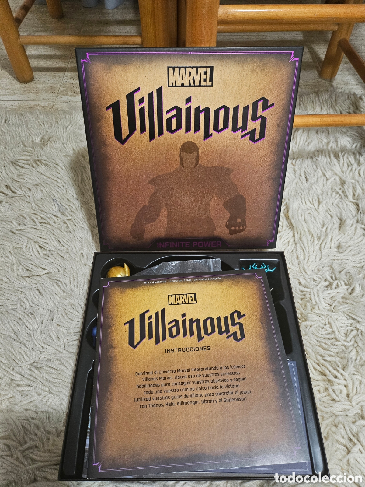 Juegos de mesa: Villainous juego Infinite Power Marvel - Foto 3