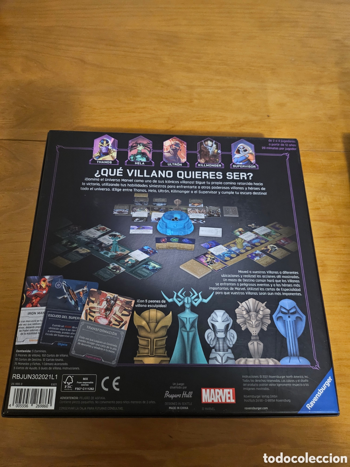 Juegos de mesa: Villainous juego Infinite Power Marvel - Foto 11