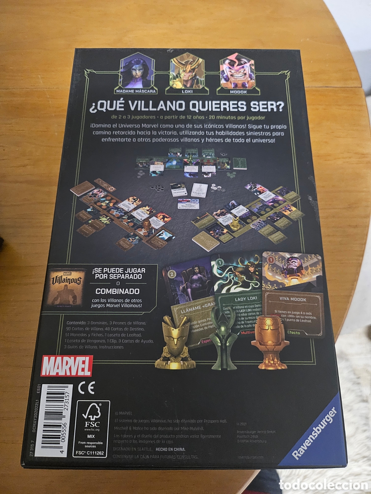 Juegos de mesa: Villainous Juego Marvel Mischief y Malice - Foto 13