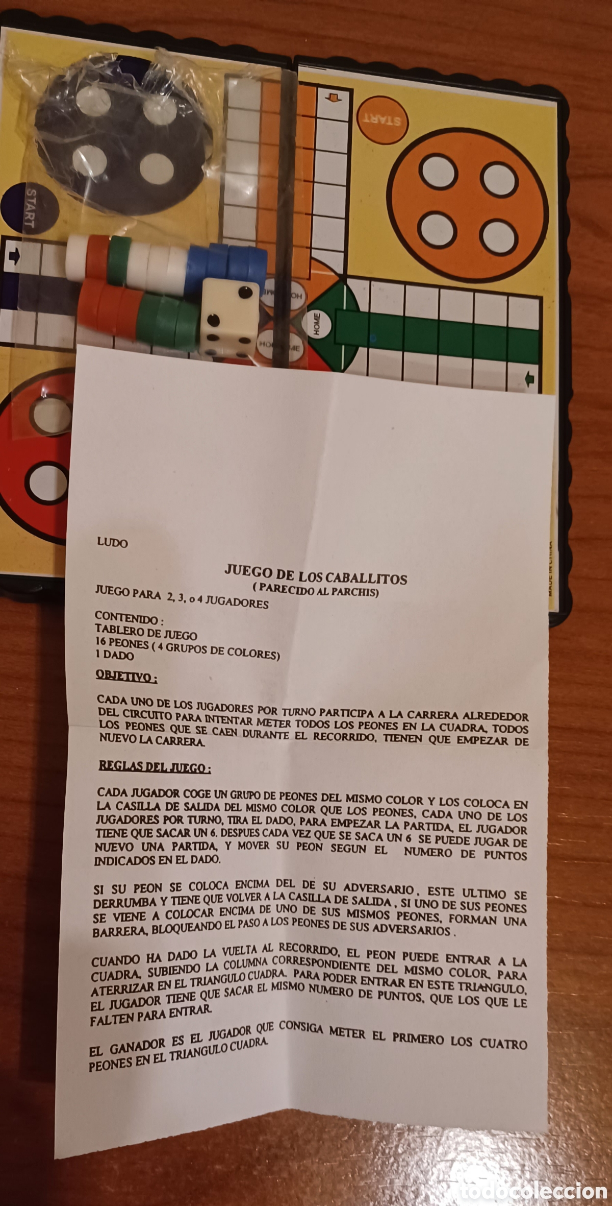 Juegos de mesa: Parch&iacute;s magn&eacute;tico de bolsillo - Foto 4