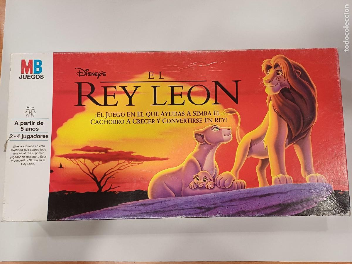 Juegos de mesa: EL REY LEON/JUEGO MB/HASBRO. - Foto 1