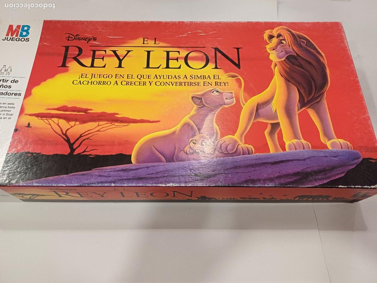 Juegos de mesa: EL REY LEON/JUEGO MB/HASBRO. - Foto 3
