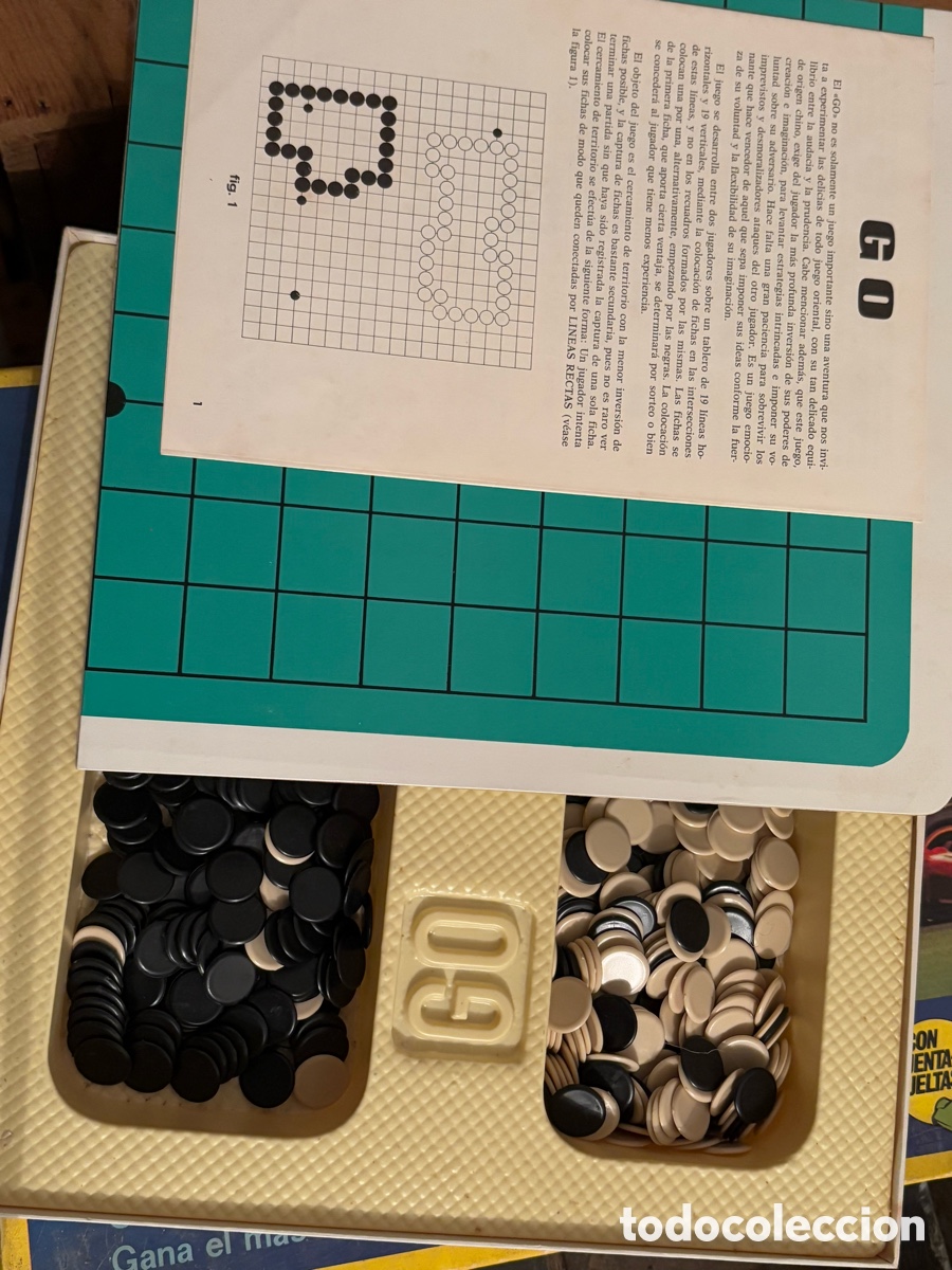 Juegos de mesa: juego GO de los a&ntilde;os 70 - Foto 2