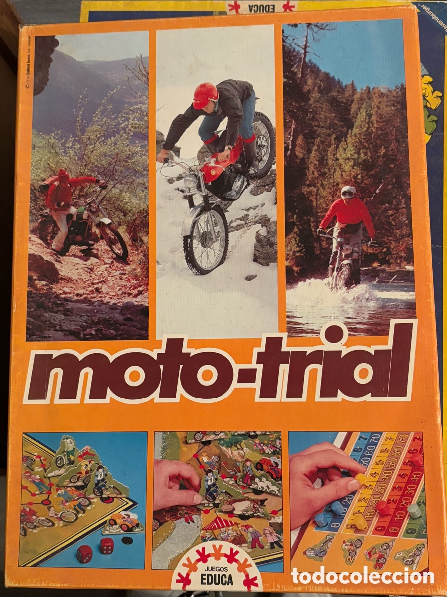 Juegos de mesa: moto trial juego de mesa - Foto 1