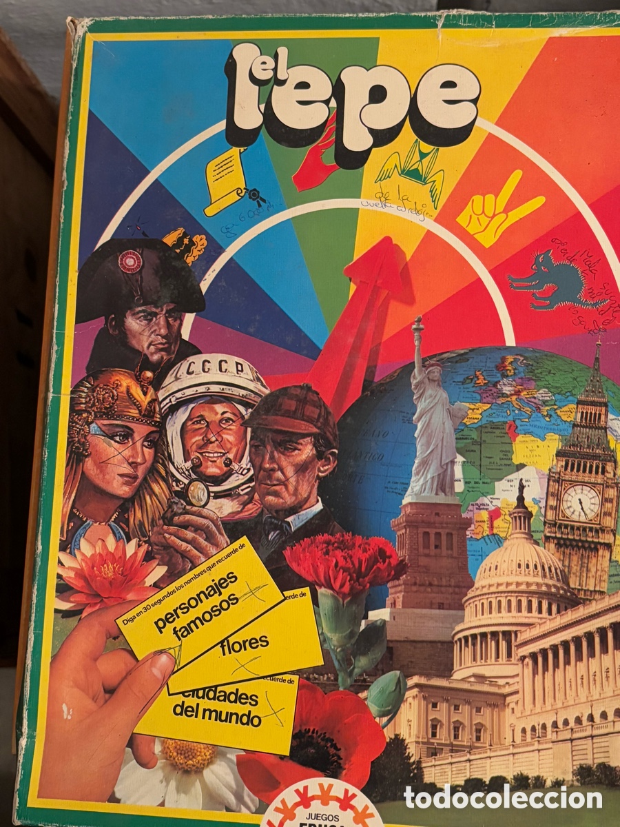 Juegos de mesa: juego el lepe a&ntilde;os 70 - Foto 1