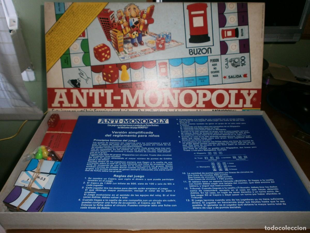 Juegos de mesa: ANTI-MONOPOLY - DIDACTA - REF 7072 - Foto 4