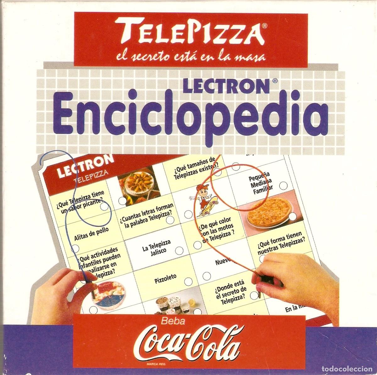 Juegos de mesa: JUEGO LECTRON ENCICLOPEDIA - TELEPIZZA - FUNCIONANDO!!! - Foto 1