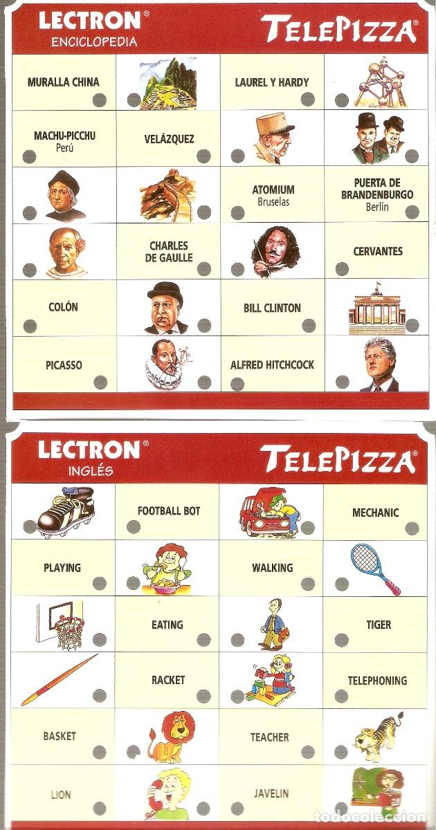 Juegos de mesa: JUEGO LECTRON ENCICLOPEDIA - TELEPIZZA - FUNCIONANDO!!! - Foto 2