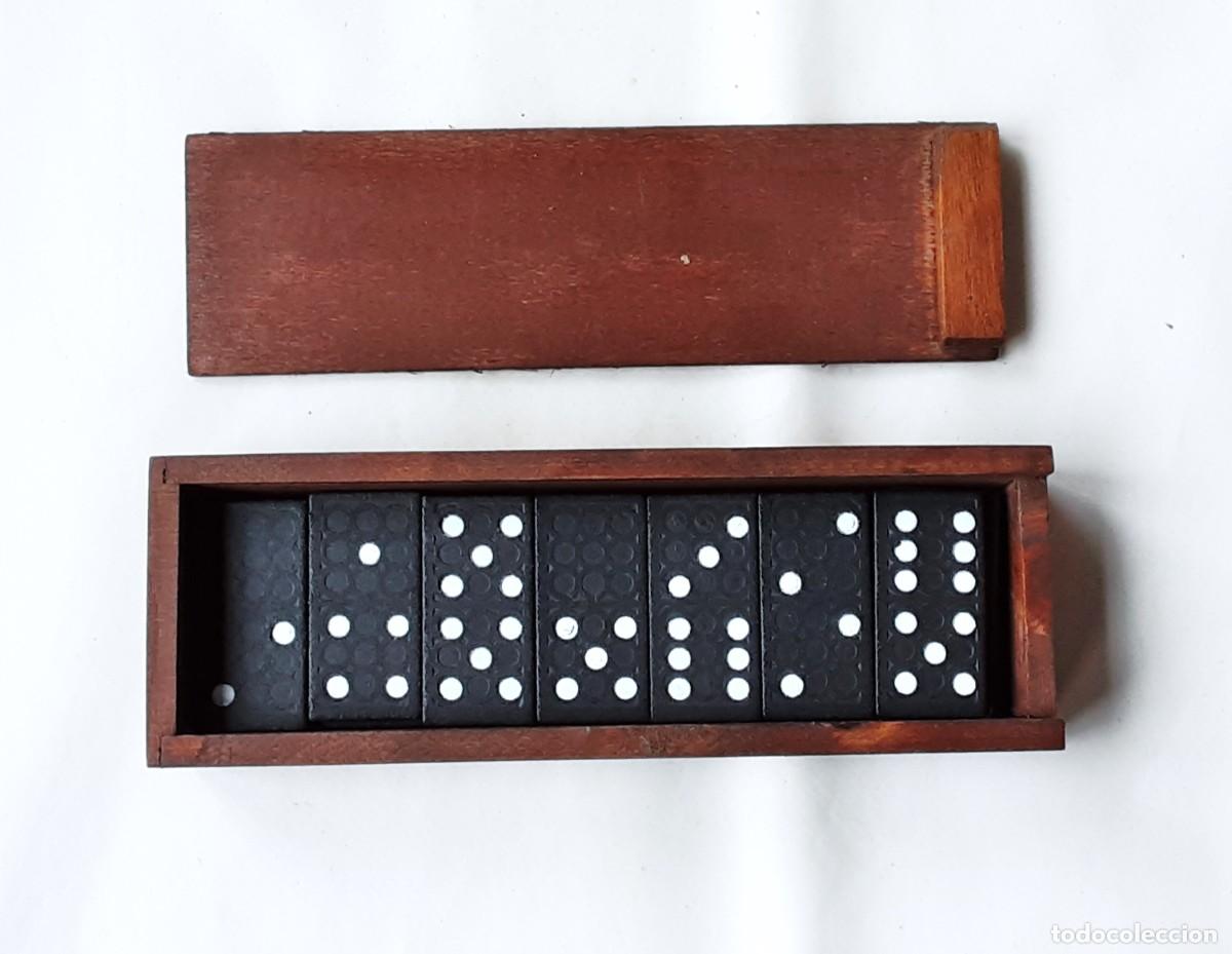 Juegos de mesa: JUEGO DOMINO DE VIAJE DE MADERA - Foto 1