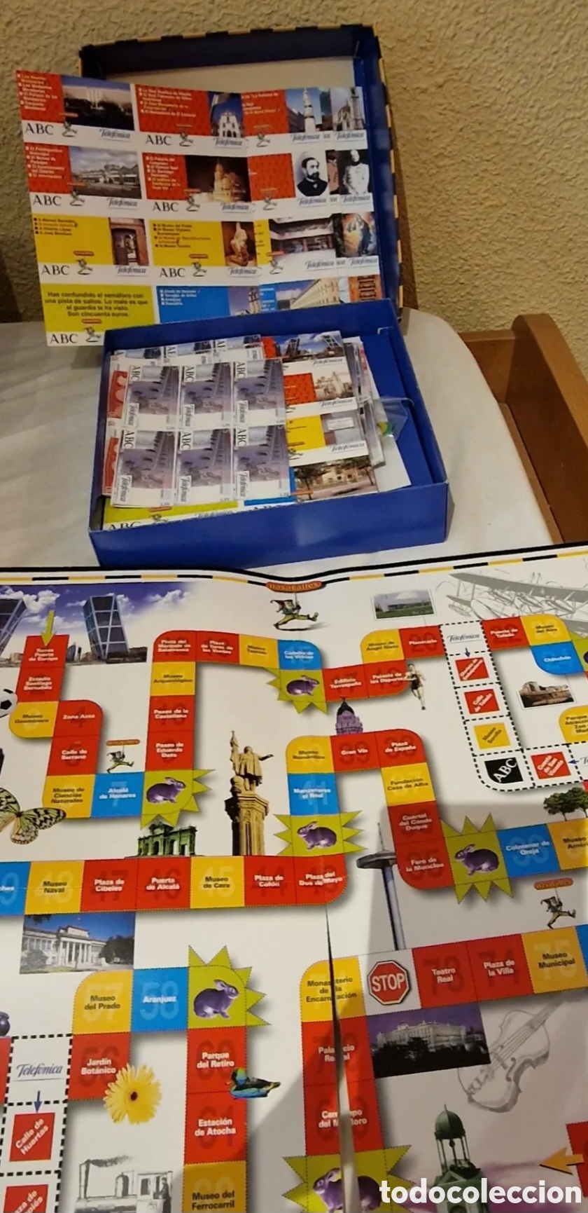 Juegos de mesa: Juego pasacalles de madrid telefonica abc - Foto 3