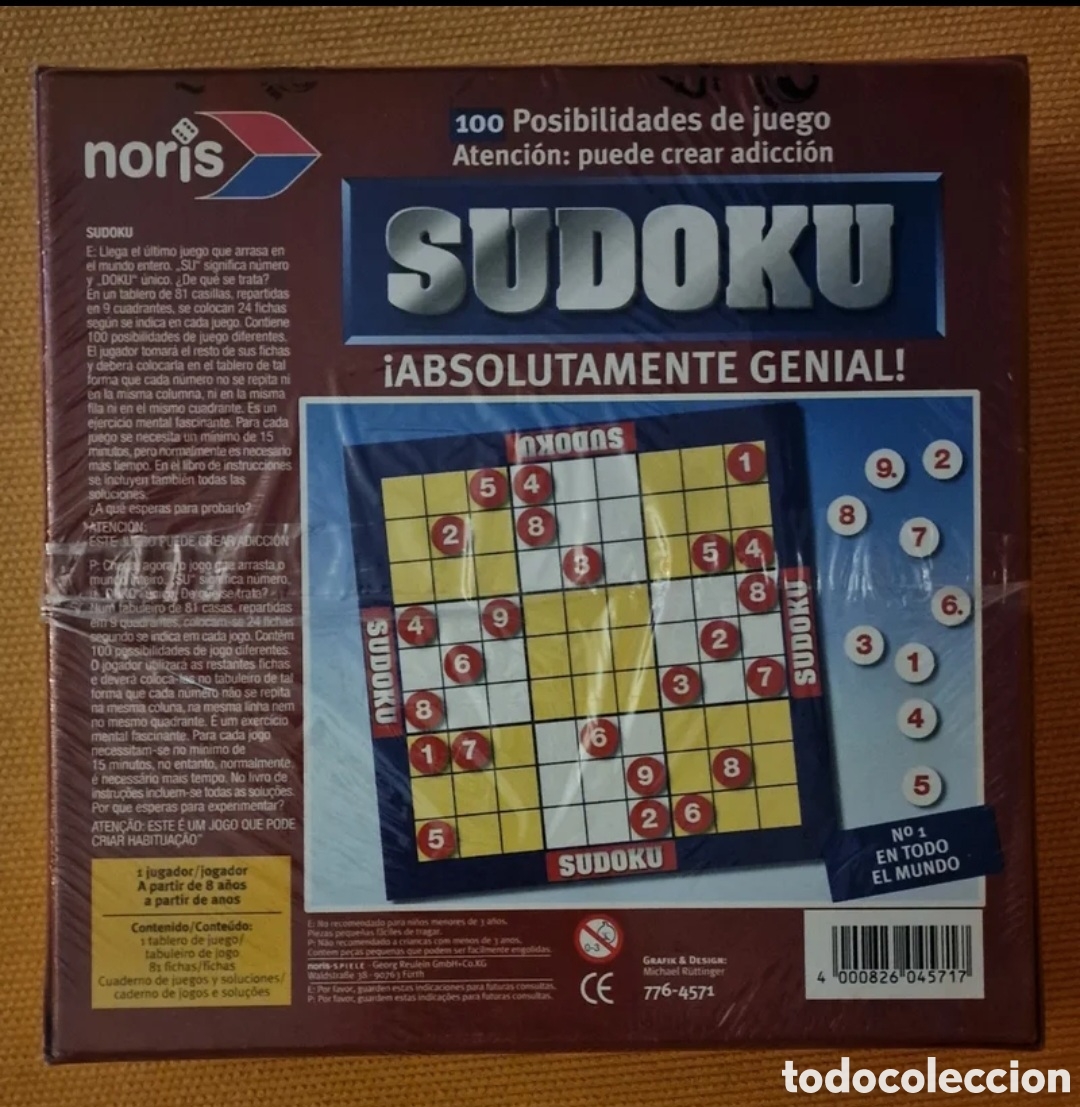 Juegos de mesa: Juego de mesa Sudoku - Foto 2