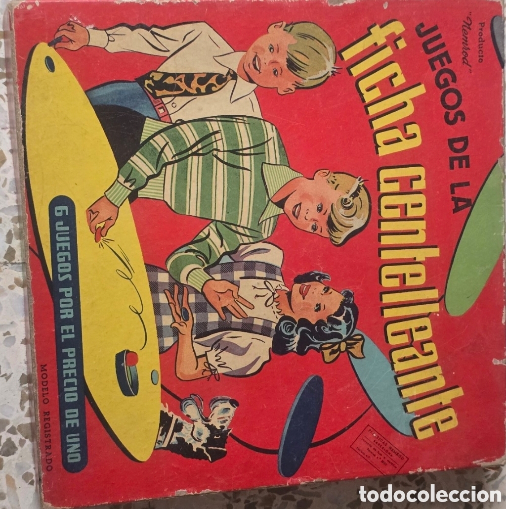 Juegos de mesa: Ficha Centelleante (Juego de mesa vintage ) - Foto 2