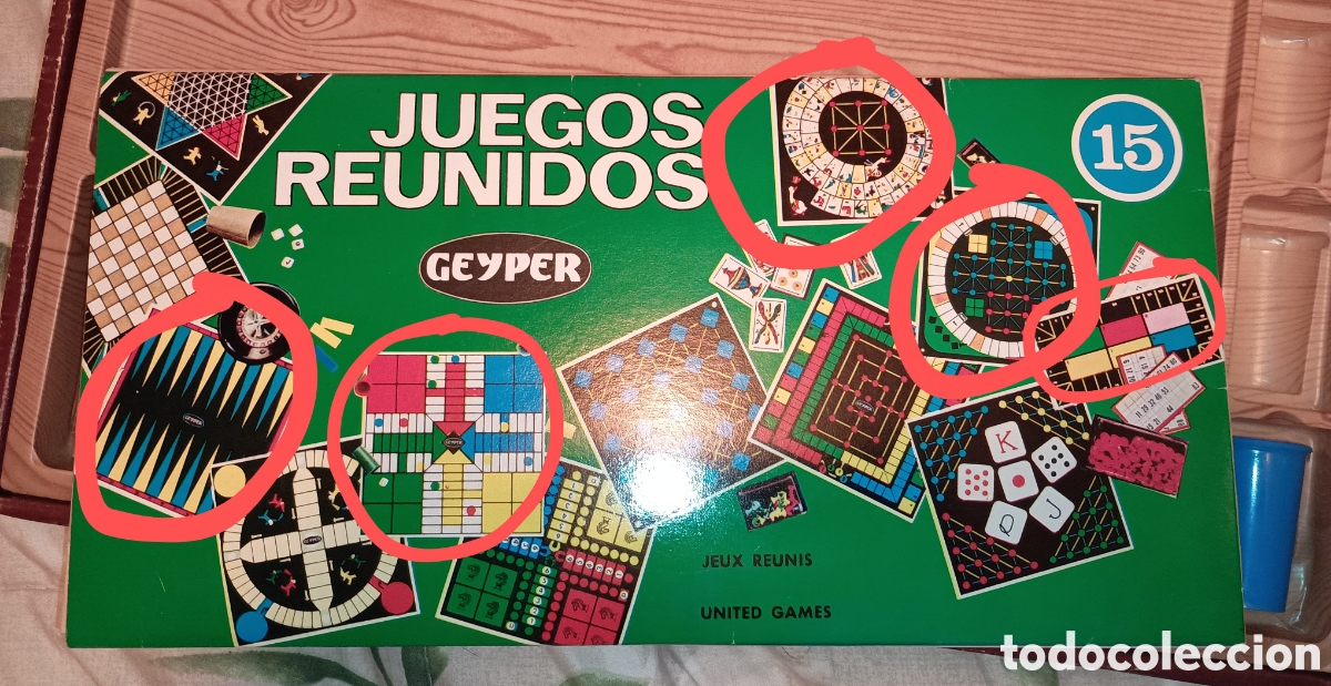 Juegos de mesa: juegos reunidos Geyper - Foto 5