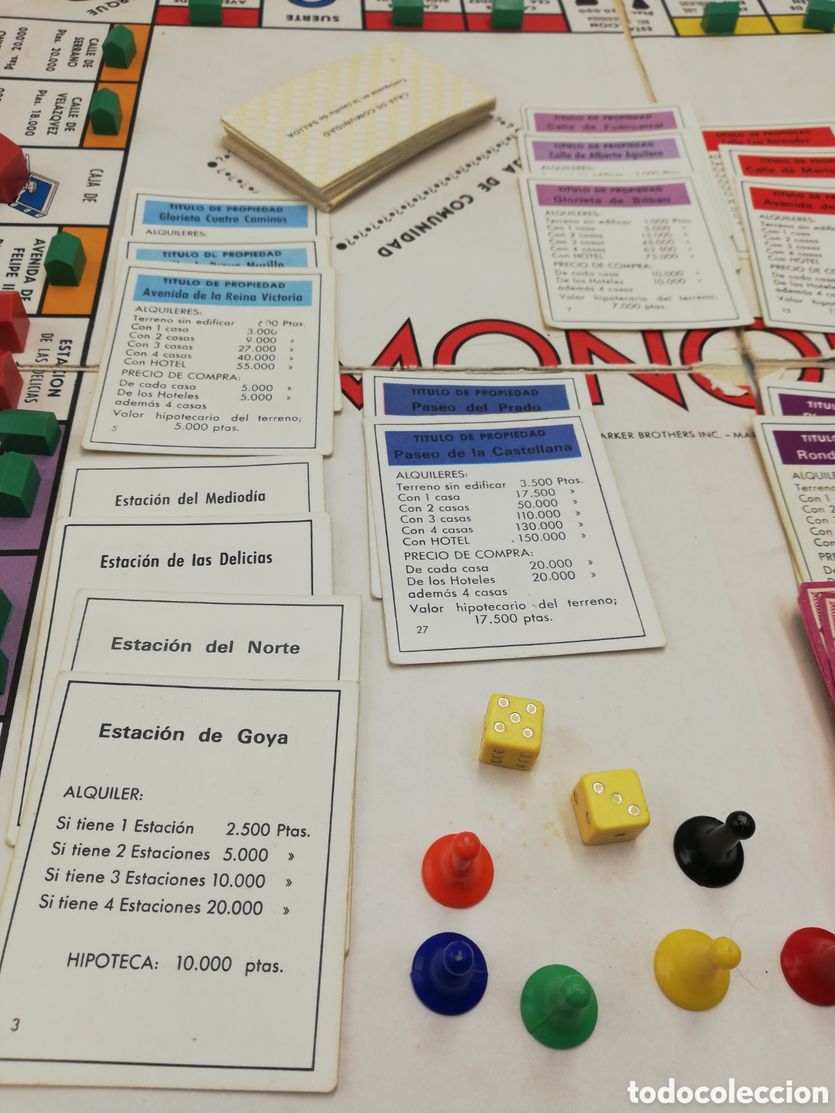 Juegos de mesa: Juego del Monopoly. Caja mal. Ref. 6366. - Foto 3
