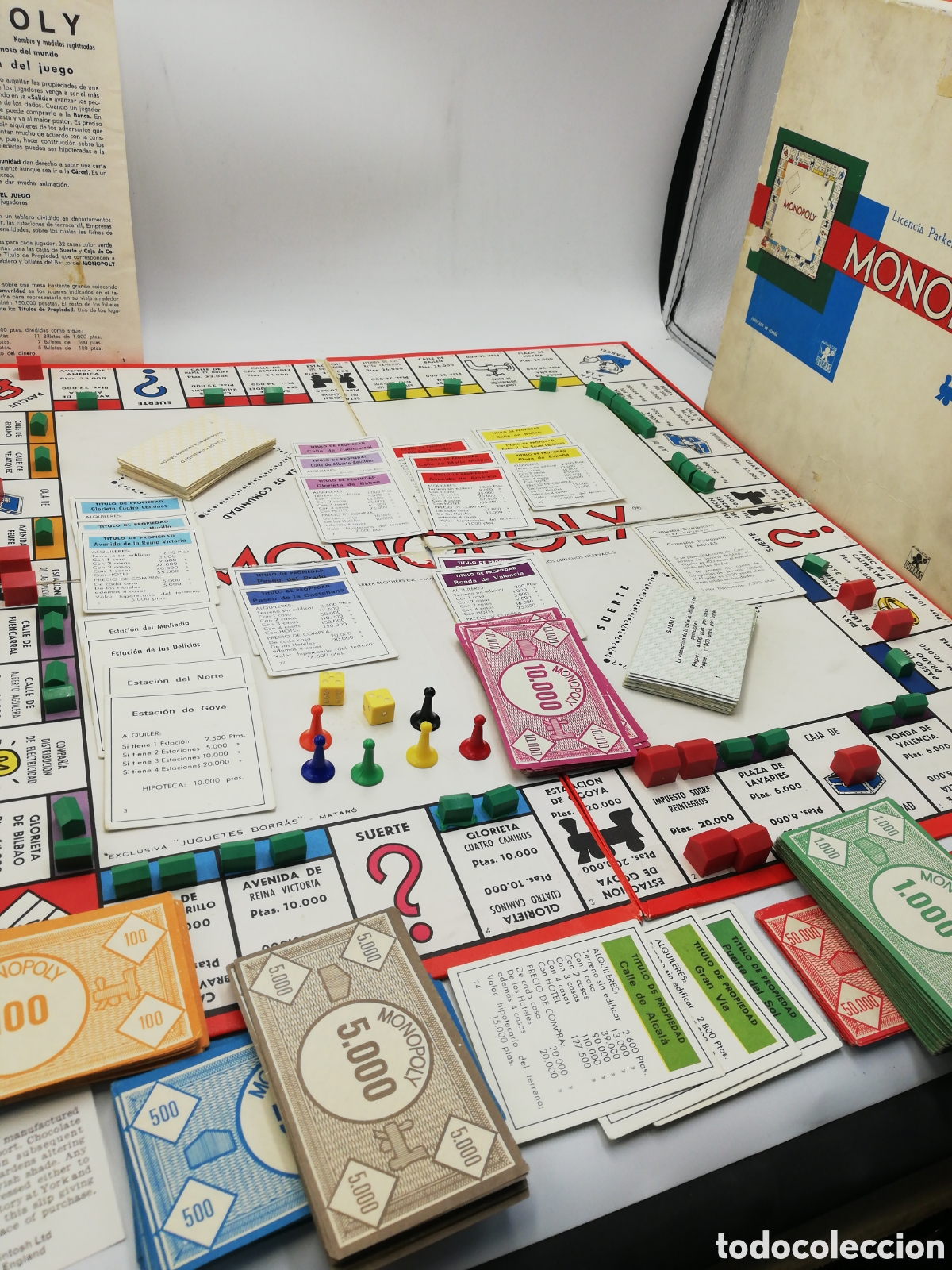 Juegos de mesa: Juego del Monopoly. Caja mal. Ref. 6366. - Foto 2