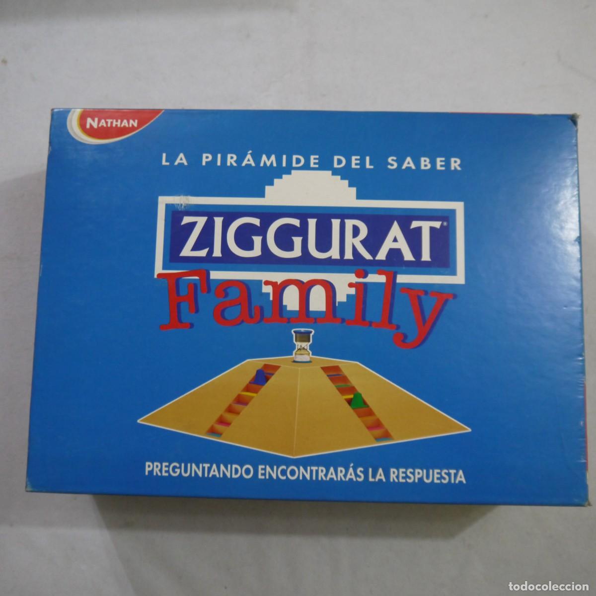 Juegos de mesa: ZIGGURAT FAMILY - NATHAN - 1998 - Foto 1