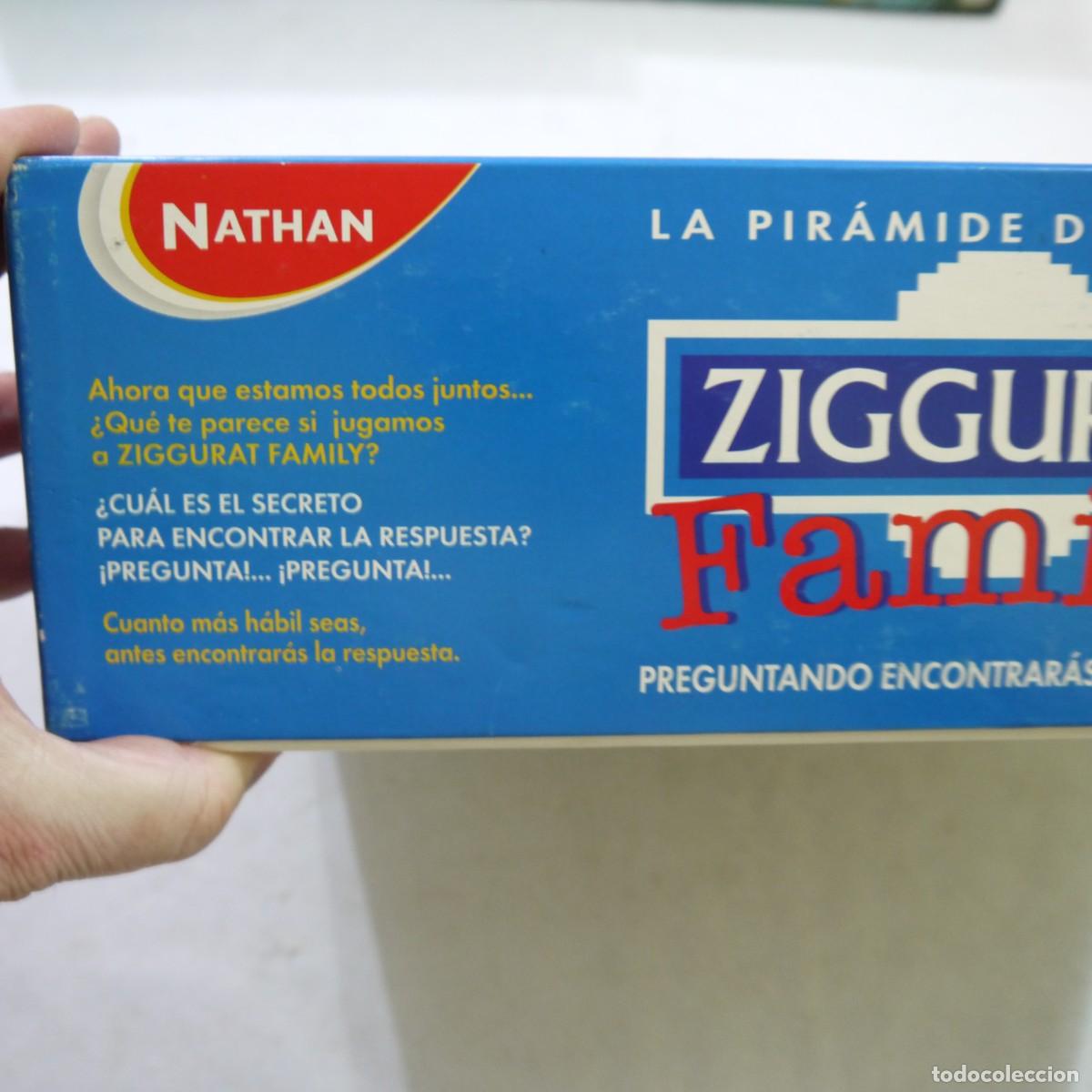 Juegos de mesa: ZIGGURAT FAMILY - NATHAN - 1998 - Foto 2