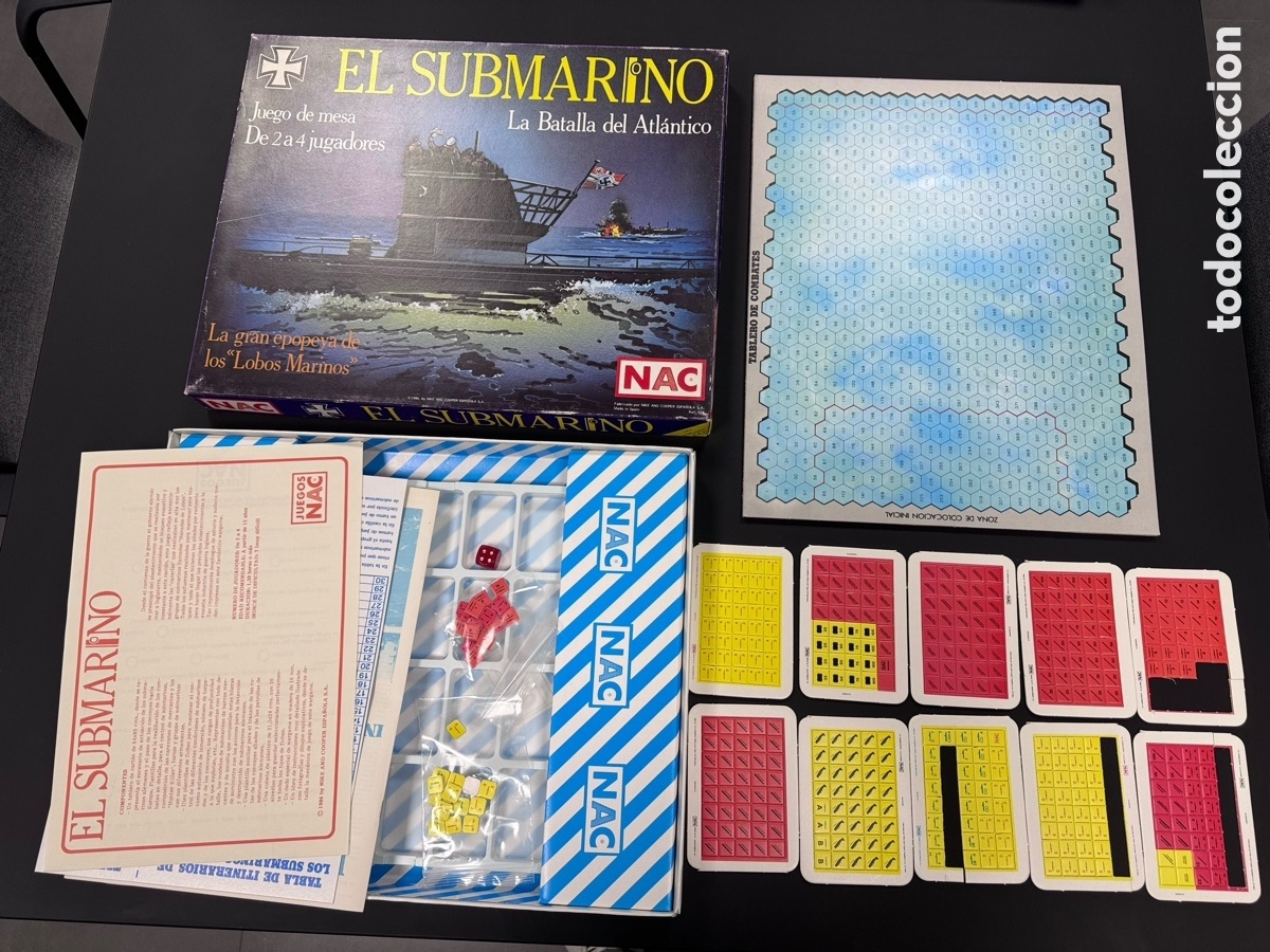 Juegos de mesa: El submarino nac nuevo - Foto 1