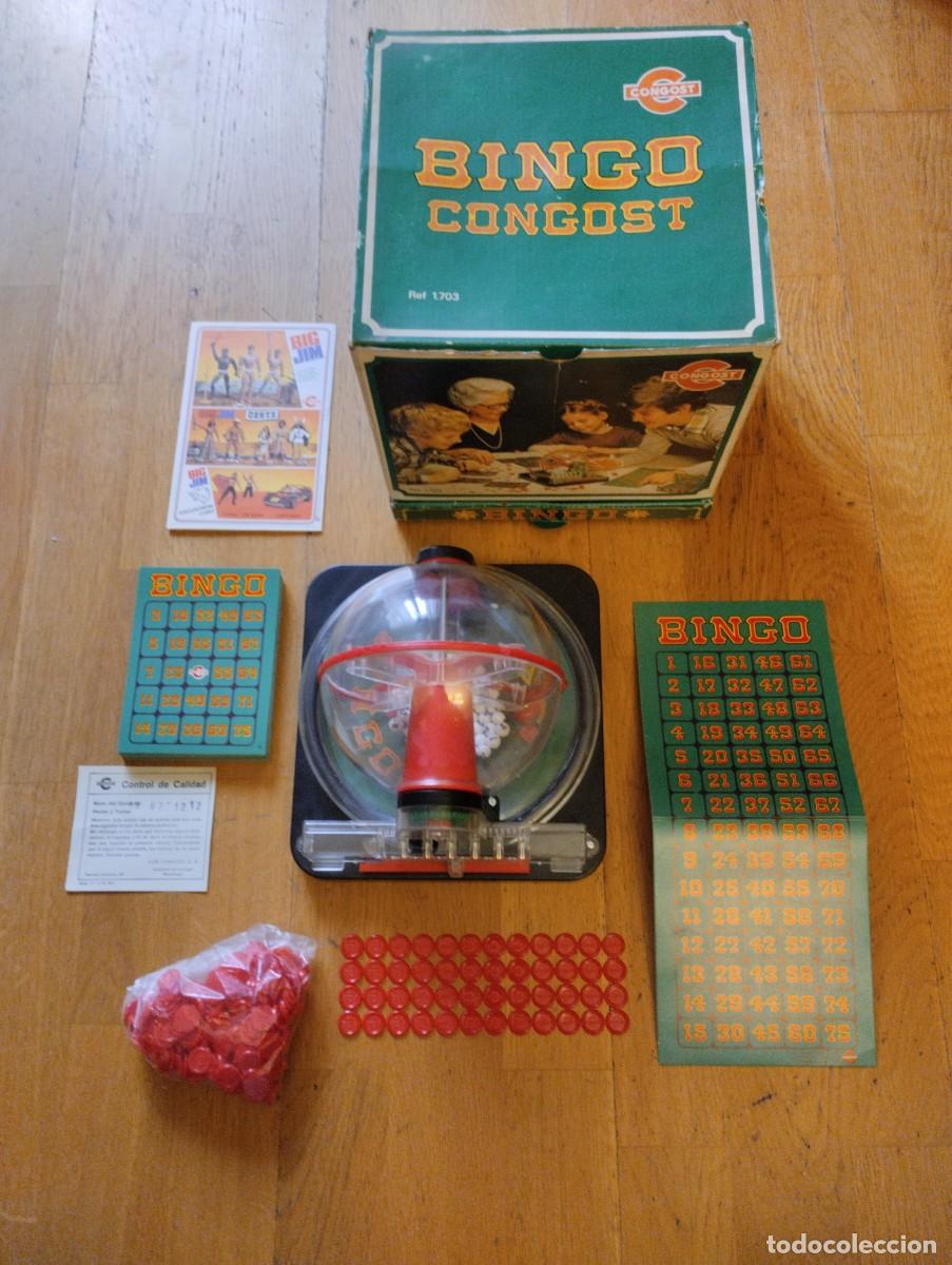 Juegos de mesa: Bingo antiguo de Congosto Ref 1703 - Foto 1