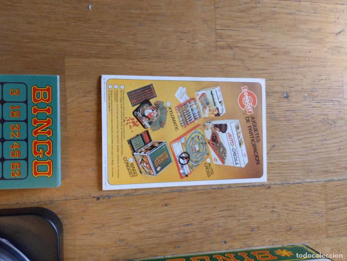 Juegos de mesa: Bingo antiguo de Congosto Ref 1703 - Foto 4