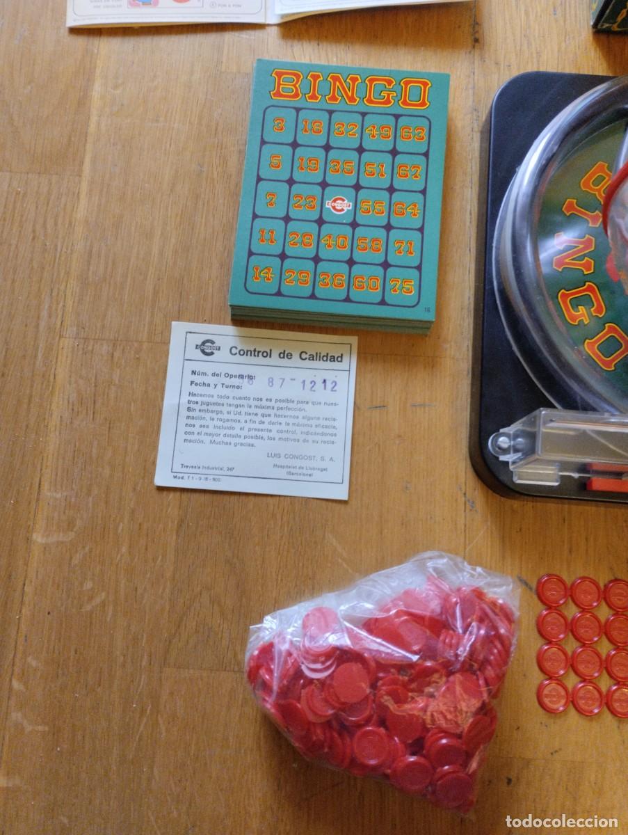 Juegos de mesa: Bingo antiguo de Congosto Ref 1703 - Foto 5