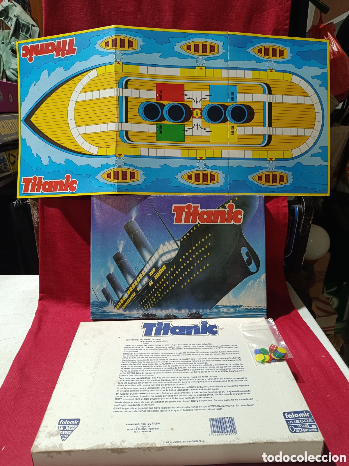Juegos de mesa: Juego Titanic de Falomir completo - Foto 1