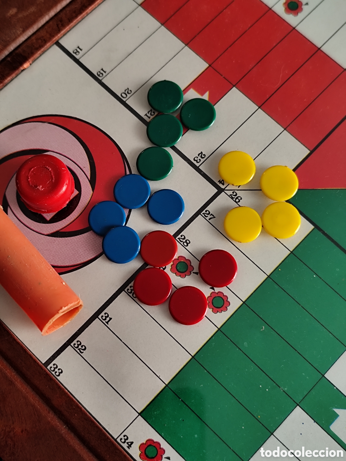 Juegos de mesa: Parch&iacute;s a&ntilde;os 60 cristal - Foto 4