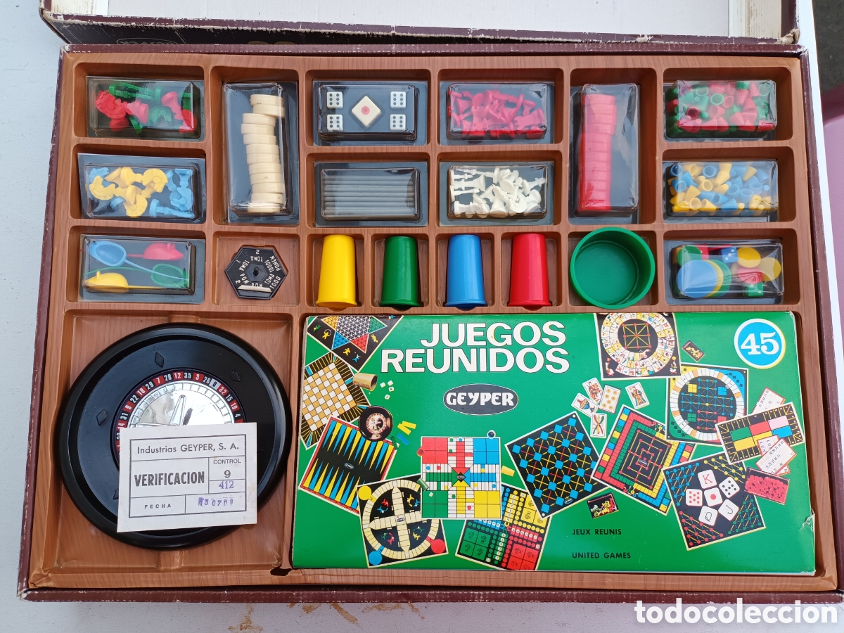 Juegos de mesa: JUEGOS REUNIDOS GEYPER 45 - Foto 1