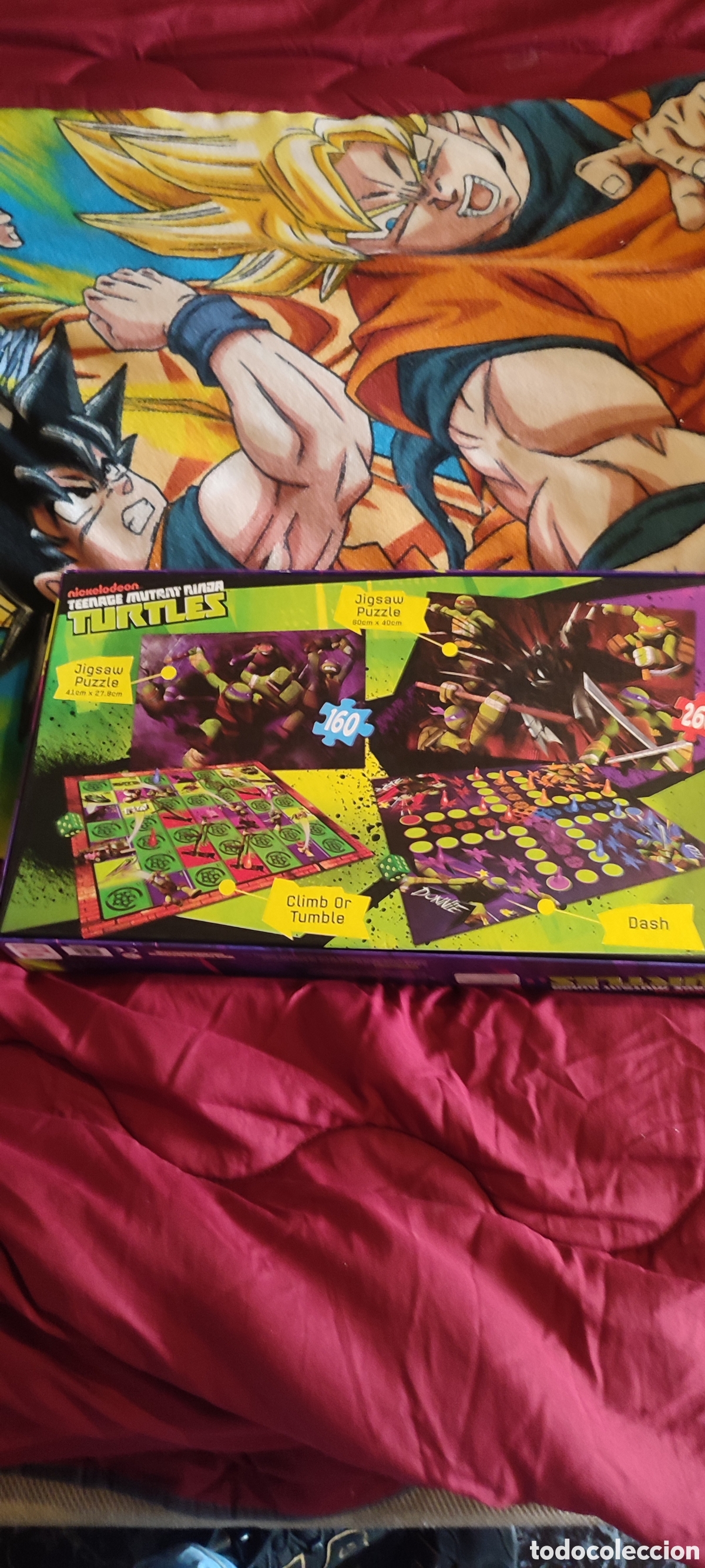 Juegos de mesa: Tortugas ninja puzzle x2 y 2+ 2 juegos - Foto 3