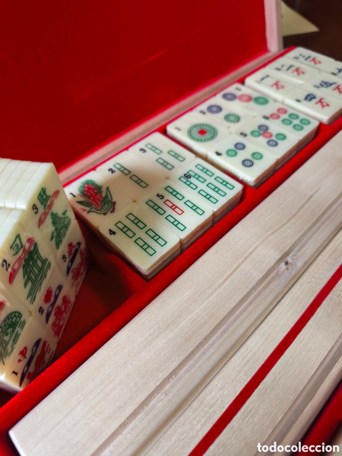 Juegos de mesa: Juego chino Mah-Jongg - Foto 2