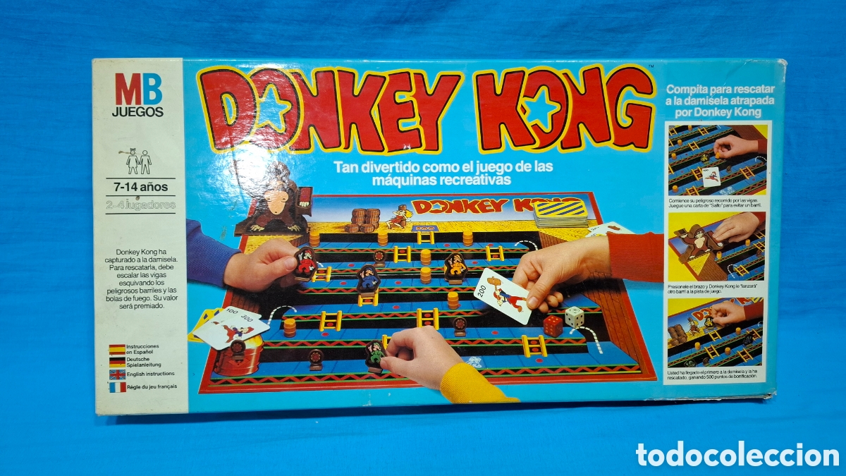 Juegos de mesa: JUEGO DONKEY KONG - MB JUEGOS - Foto 2