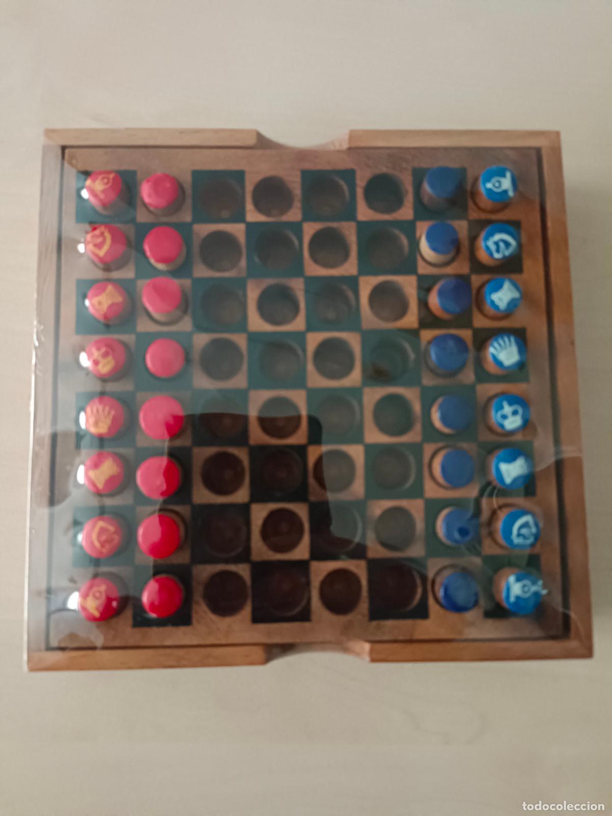Juegos de mesa: &rdquo;Mini ajedrez de madera&rdquo; - Foto 1