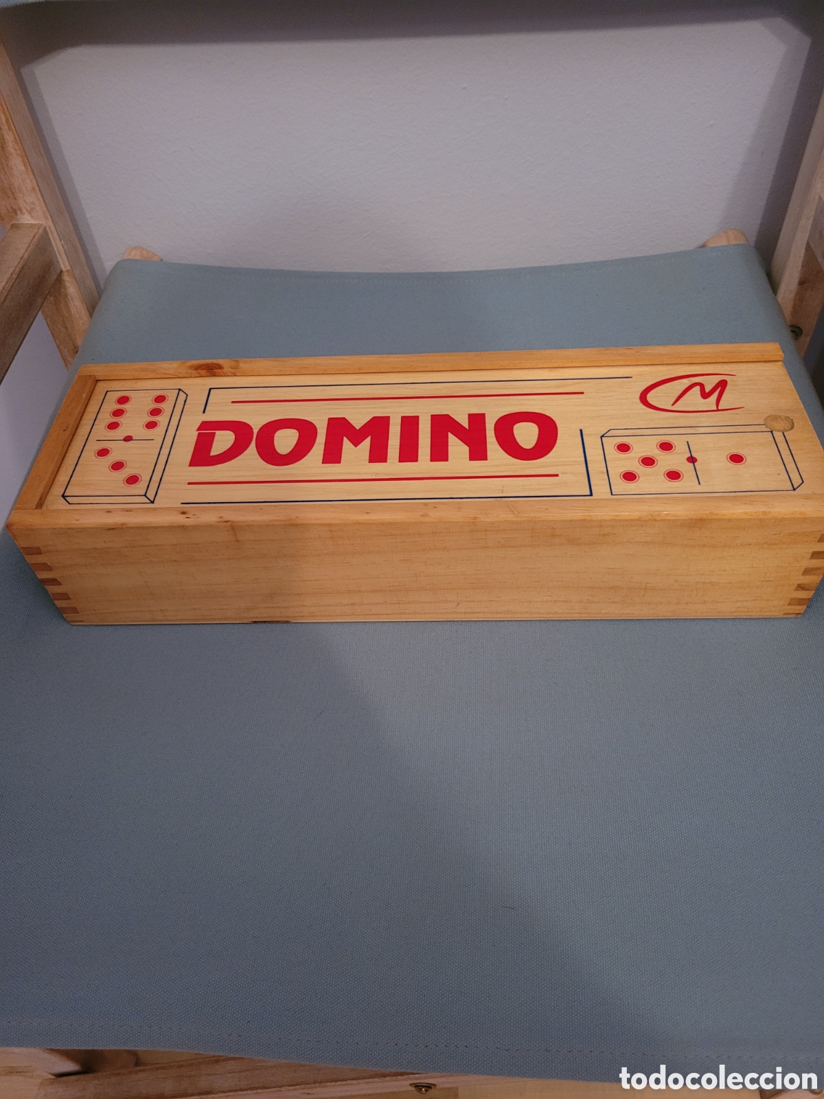 Juegos de mesa: Juego de mesa Domino de madera - Foto 5