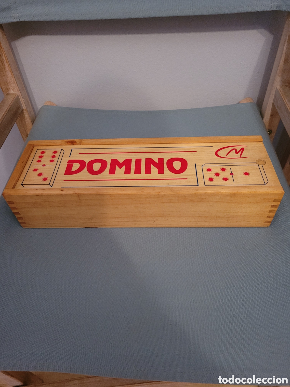 Juegos de mesa: Juego de mesa Domino de madera - Foto 6