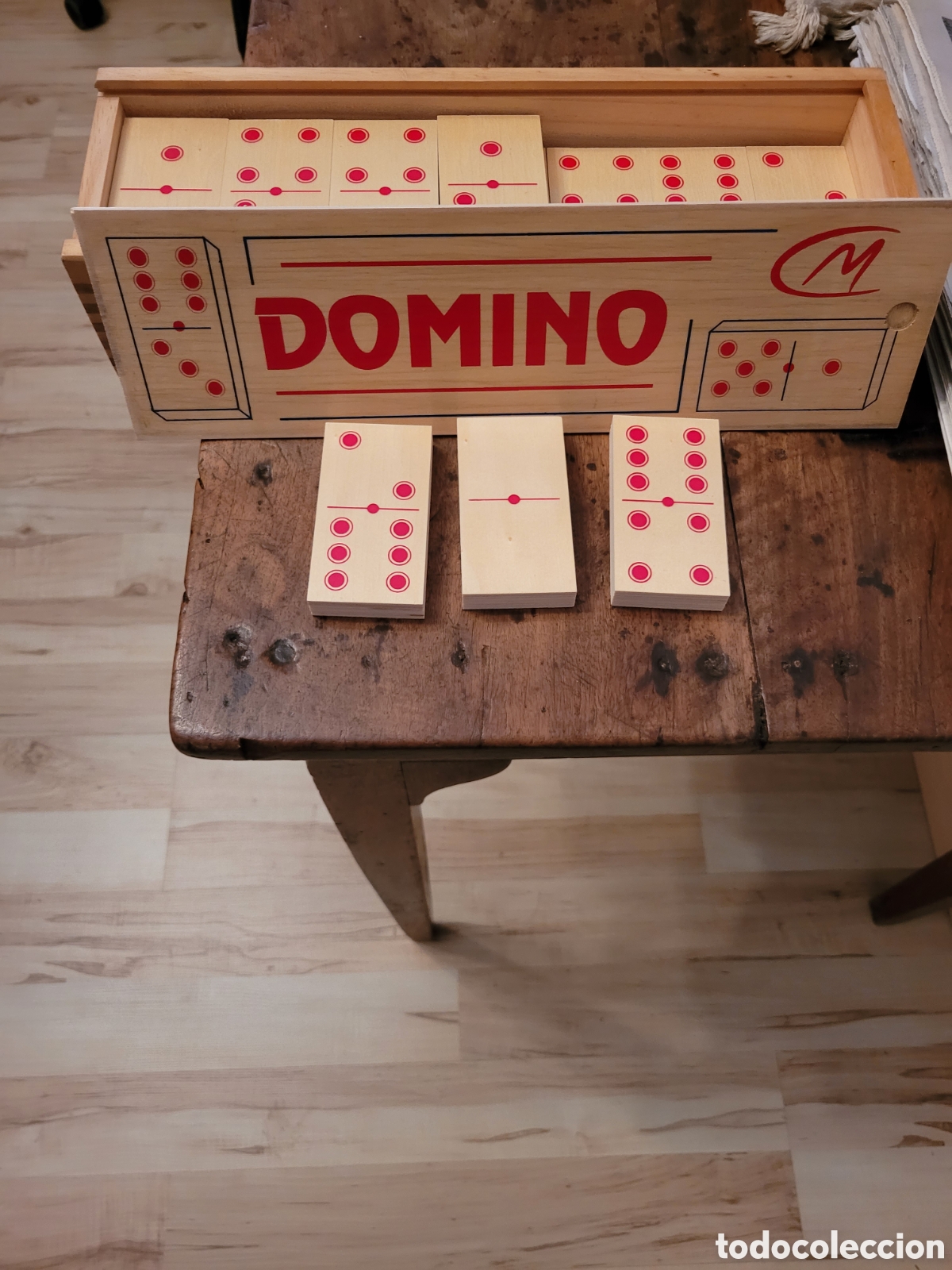 Juegos de mesa: Juego de mesa Domino de madera - Foto 9