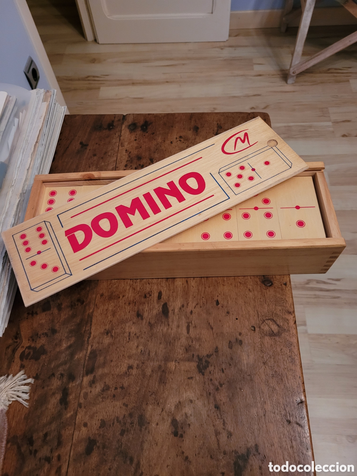 Juegos de mesa: Juego de mesa Domino de madera - Foto 14