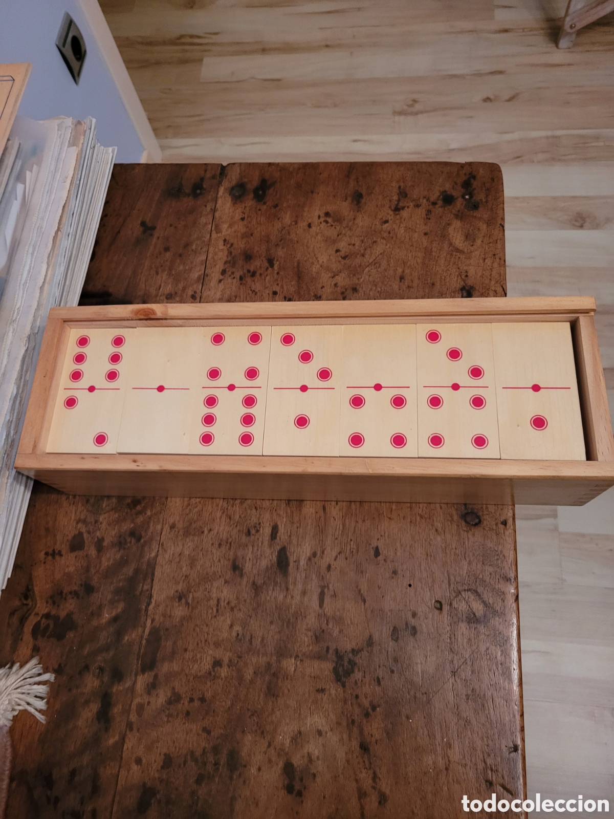 Juegos de mesa: Juego de mesa Domino de madera - Foto 16