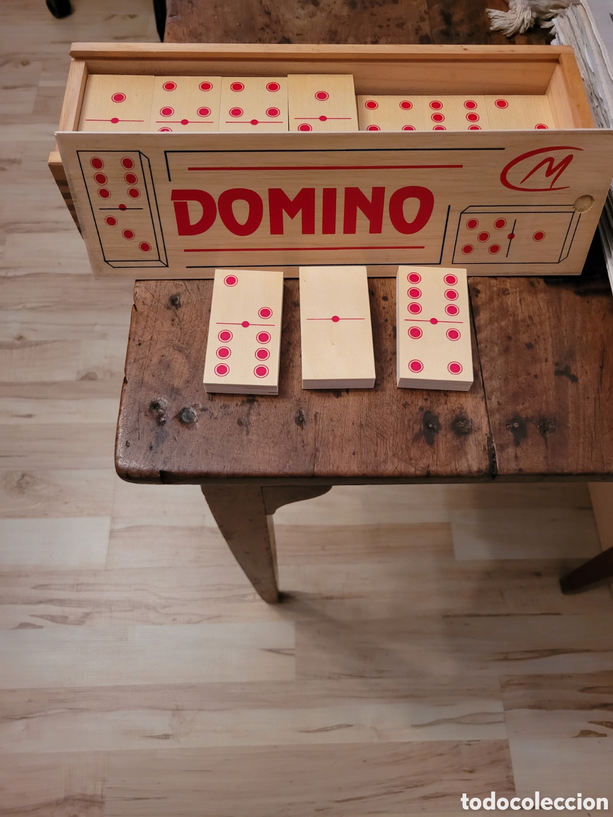 Juegos de mesa: Juego de mesa Domino de madera - Foto 1
