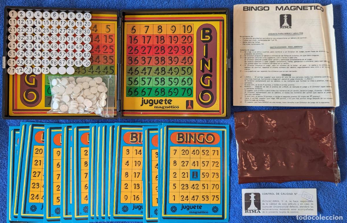 Juegos de mesa: Bingo - Juego Magn&eacute;tico - RIMA &iexcl;Completo! - Foto 3